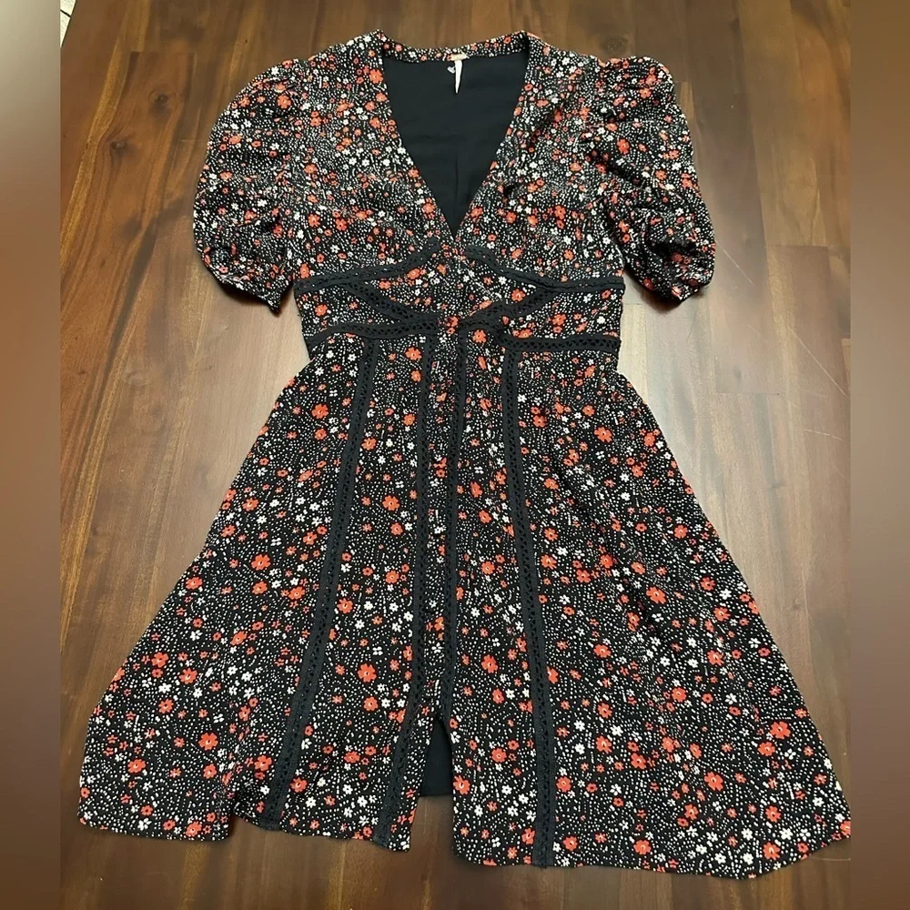 Free People Piece of Your Heart Mini Dress - Picture 5 of 9
